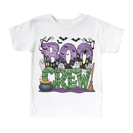 Boo Crew Halloween Shirt - Kids