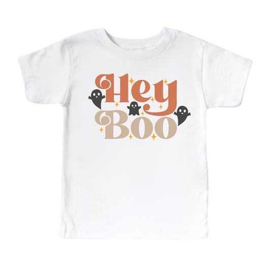 Hey Boo Halloween Shirt - Kids