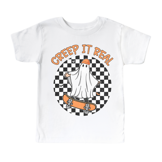 Creep It Real Halloween Shirt - Kids