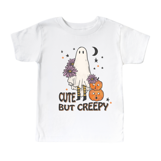 Cute But Creepy Halloween Shirt - Kids