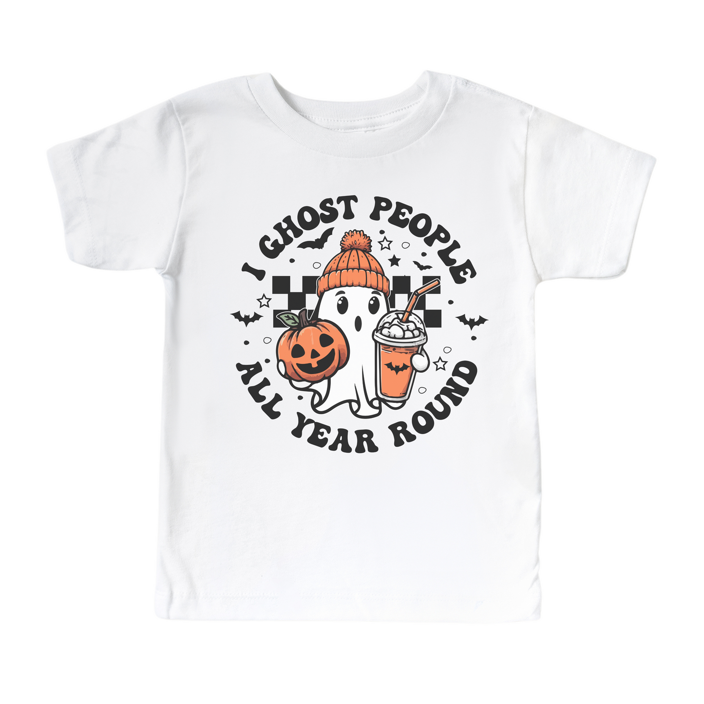 I Ghost People Halloween Shirt - Kids