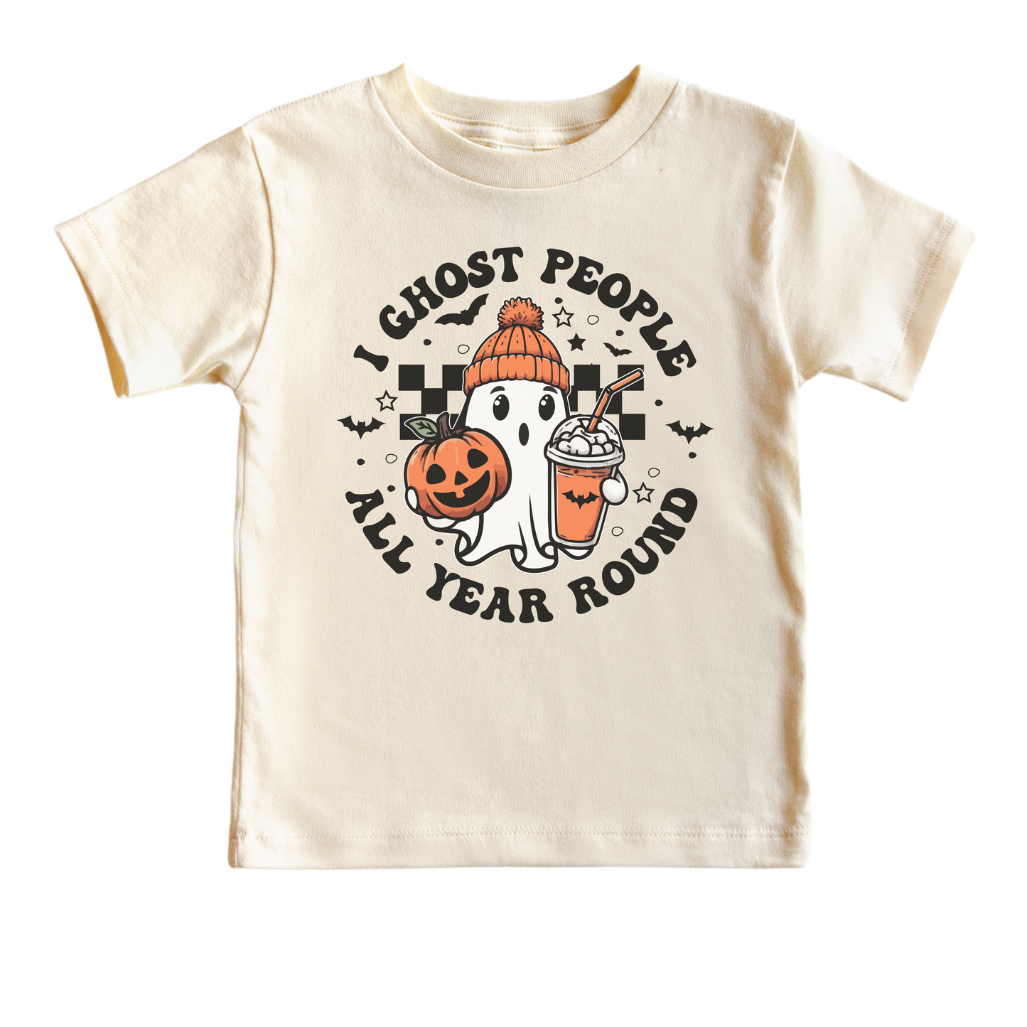 I Ghost People Halloween Shirt - Kids