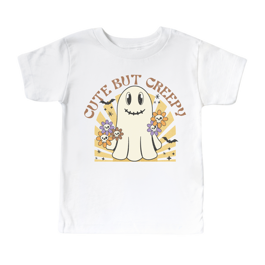 Cute But Creepy Halloween Shirt - Kids