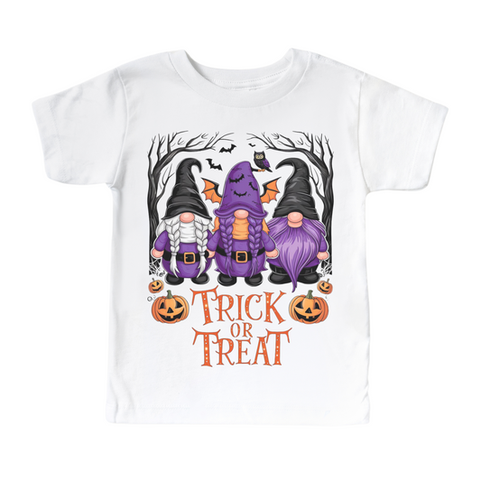 Cute Dwarfs Treat Or Trick Halloween Shirt - Kids