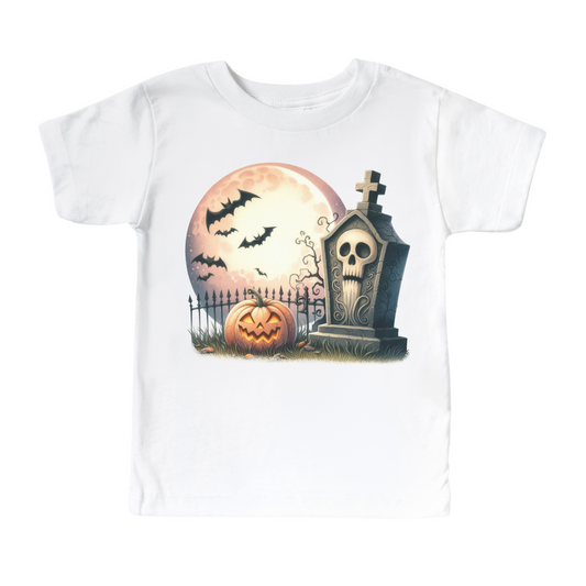 Cute Tomb Halloween Shirt - Kids