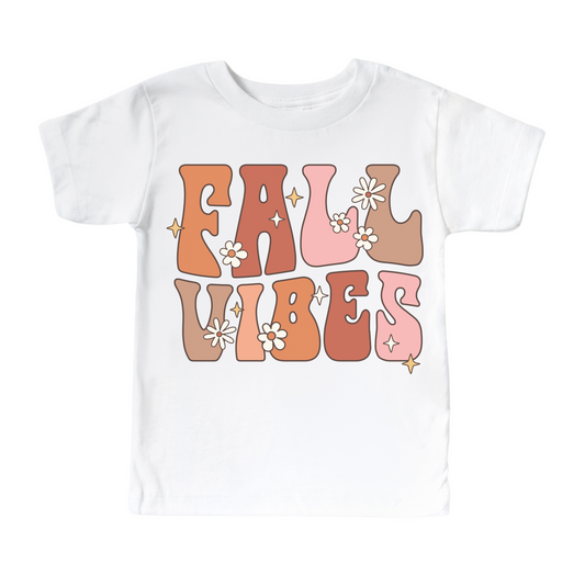 Fall Vibes Halloween Shirt - Kids