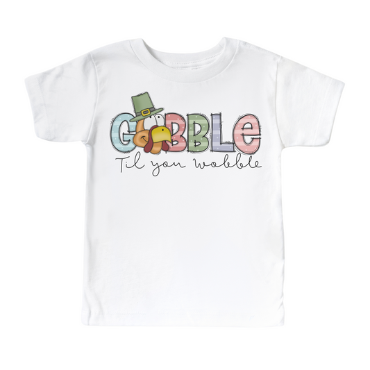 Gabble Til You Wobble Halloween Shirt - Kids