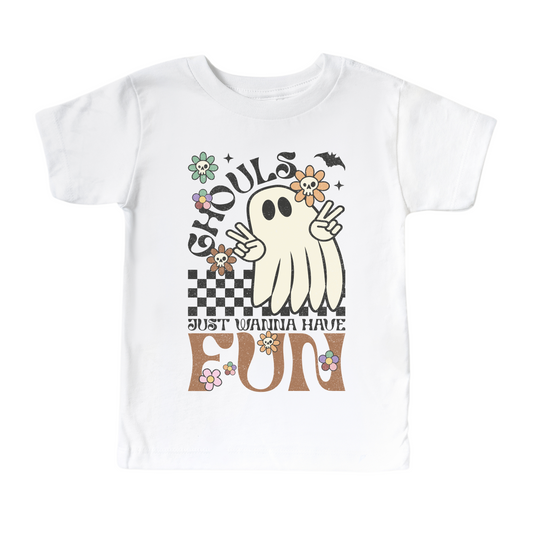 Ghouls Just Wanna Have Fun Halloween Shirt - Kids