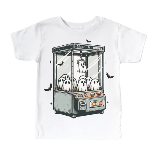 Grab A Ghost  Vintage Halloween Shirt - Kids