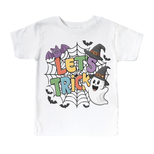 Let's Trick Halloween Shirt - Kids