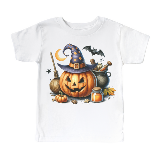 Pumpkin Halloween Shirt - Kids