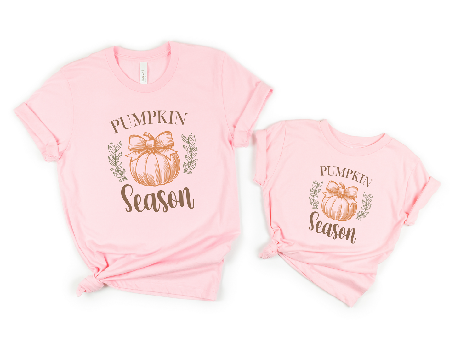 Pumpkin Season - Mama & Kids Shirt