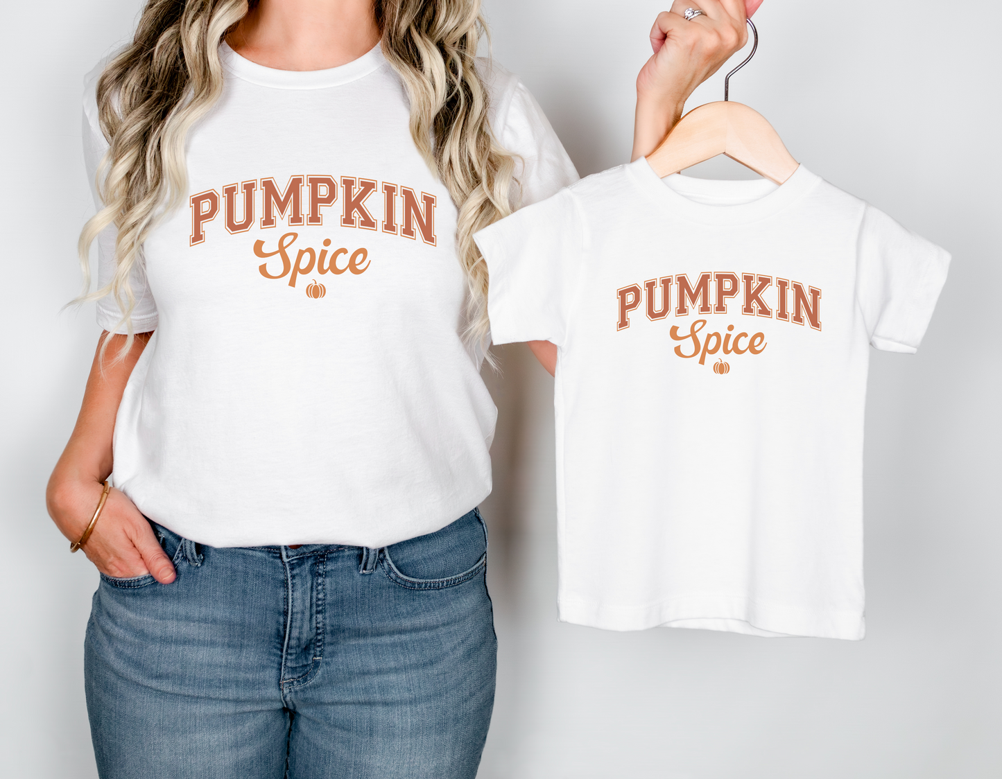 Pumpkin Spice - Mama & Kids Shirt