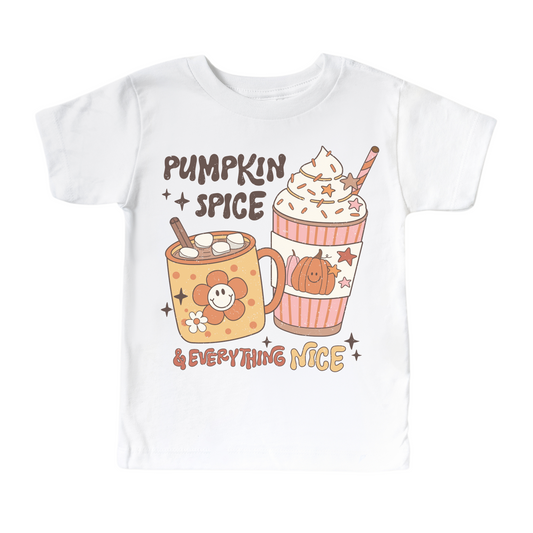 Pumpkin Spice  Vintage Halloween Shirt - Kids