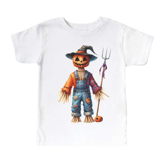 Scarecrow Halloween Shirt - Kids