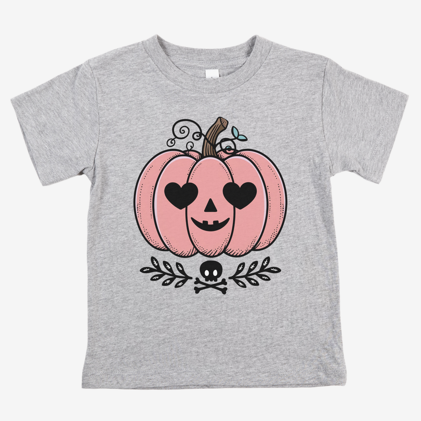 Smiling Pumpkin PocuHalloween Shirt - Kids