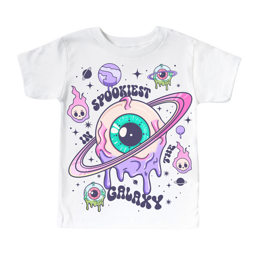 Spooks In The Galaxy Halloween Shirt - Kids