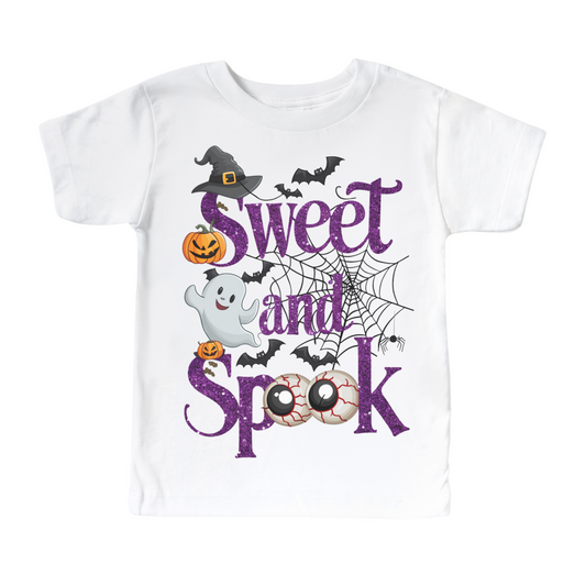 Sweet And Spook Halloween Shirt - Kids