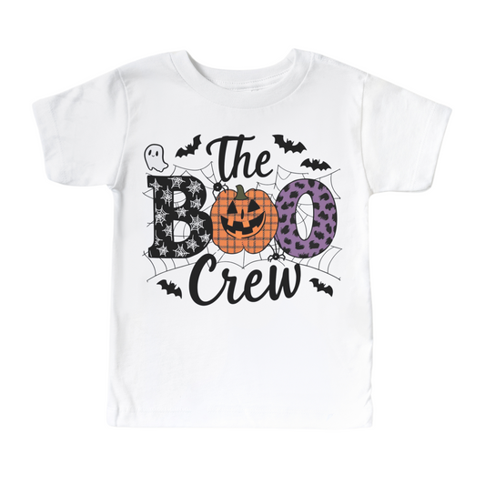 The Pumpkin Boo Crew Halloween Shirt - Kids