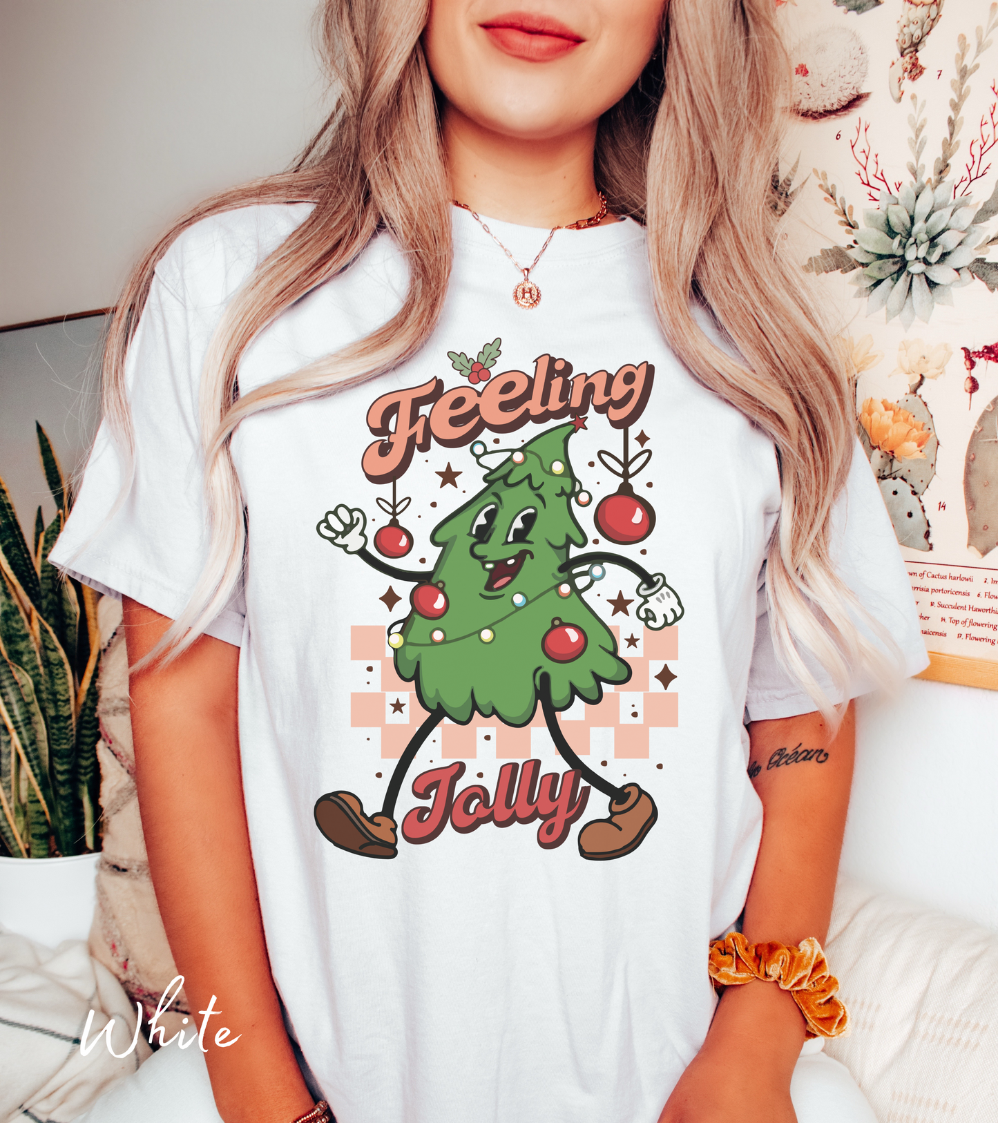 Feeling Jolly Christmas Shirt - Comfort Colors